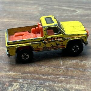 1979 MATTEL HOT WHEELS SPEEDY REMOVAL SNOW PLOW TRUCK PICKUP *as is*